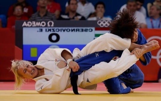 Combate de judo