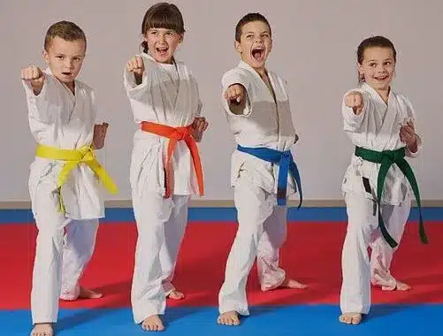Beneficios mentales del karate en niños